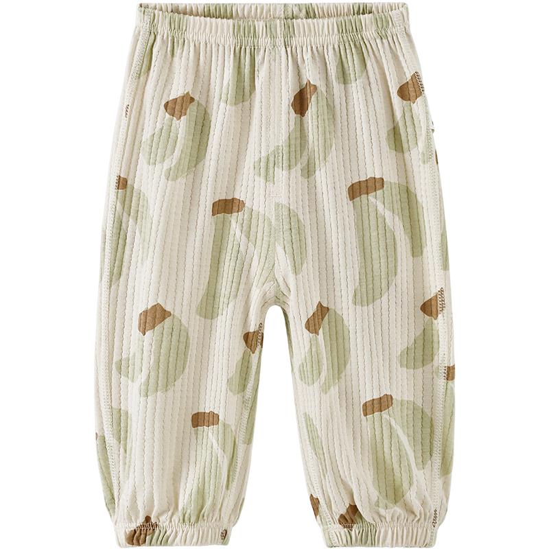 Tongtai Baby Summer Pure Cotton Anti-Mosquito Jogger Pants 80