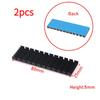 Hot sale 1/2pcs Aluminum Heatsink Radiator Heat Sink For Electronic RAM Chip LED SSD Cooling With Thermal Conductive Tape