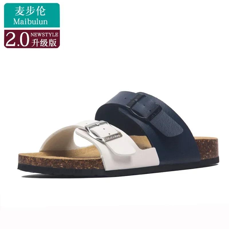 

Дизайнерские сандалии мужские шлепанцы шлепанцы на платформе пробковые мягкие мюли уличные пантуфли повседневная обувь большой размер 44 45 сандалии 35