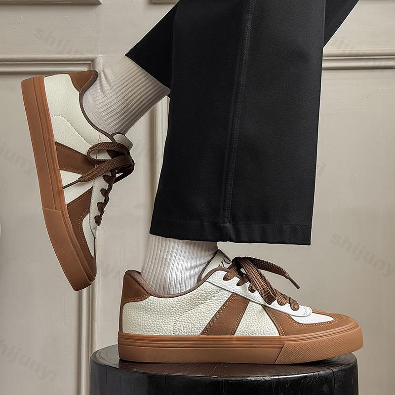 Fashion Men's Sneakers 2025 Autumn Comfortable Fashion Lace Up Height Increaseg Casual Shoes Vintage Outdoor Non Slip Lightweight Flats