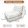 Cute Caterpillar Bean Bag Chair,Bean Bag Sofa, Floor Sofa, Floor Chair with Backrest For Living Room ,Bedroom