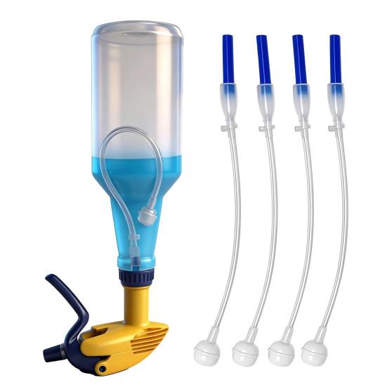 360-Degree Spray Bottle Adapter Includes Spray Bottle Nozzle Weighted Tubes Universal Fit Spray Bottle Replacement for Upside Down Multi-Angle Sprayer