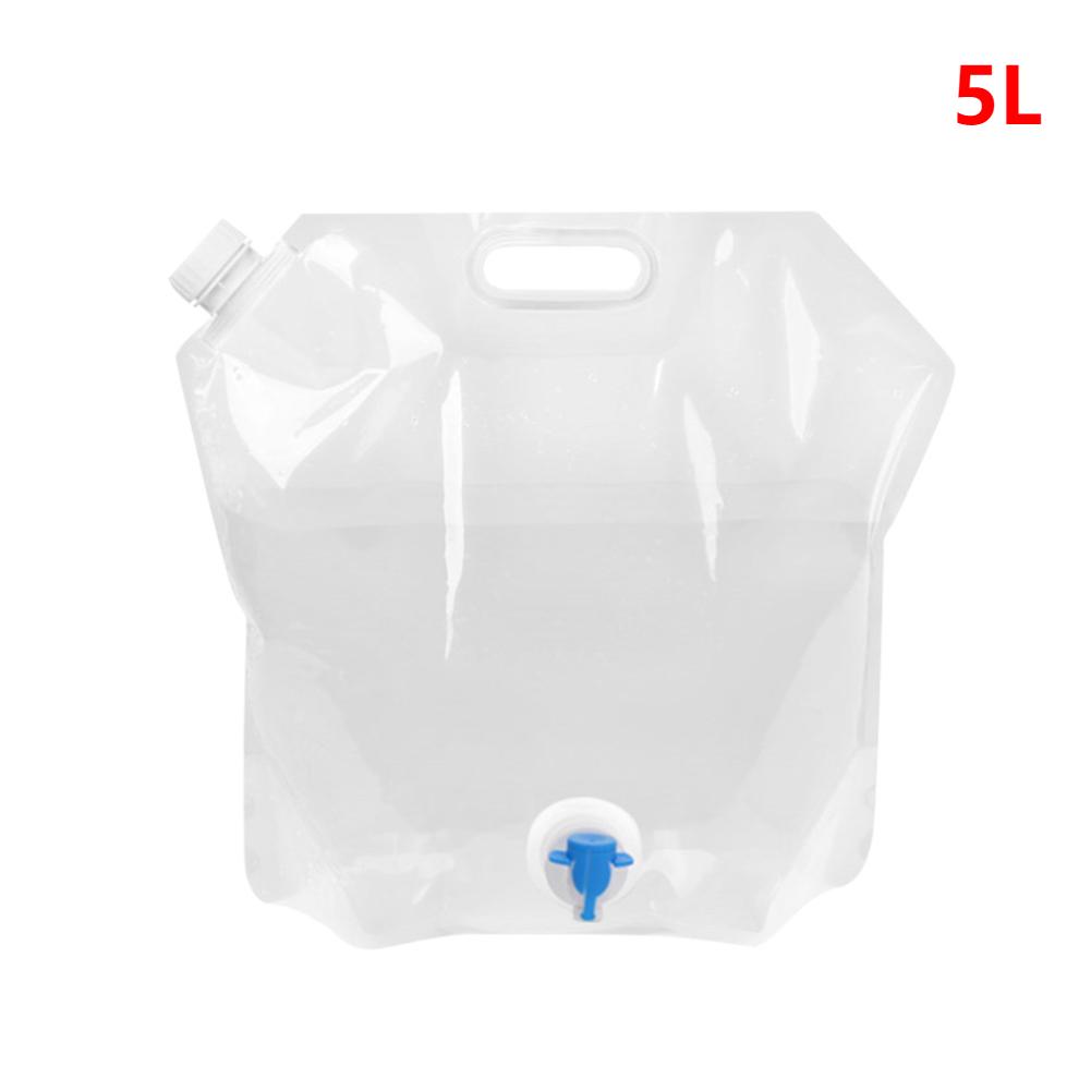 Large Capacity Portable Water Bucket Driving Pure Water Tank Container with Faucet for Outdoor Camping Cooking Picnic Hiking