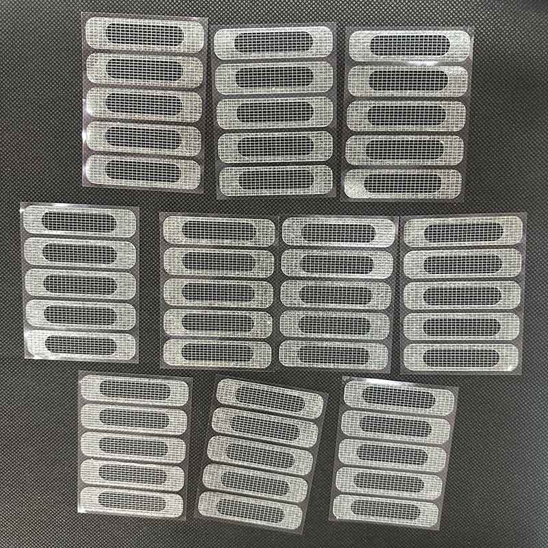 10PCS Window Screen Repair Patch Mosquito Proof Mesh Sticker for Exhaust Grille Drainage Holes Invisible Hole Paste