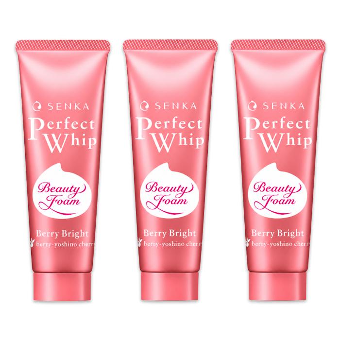 Senka Perfect Whip Beauty Foam Fresh / White / Berry Bright 50g (10 Options)