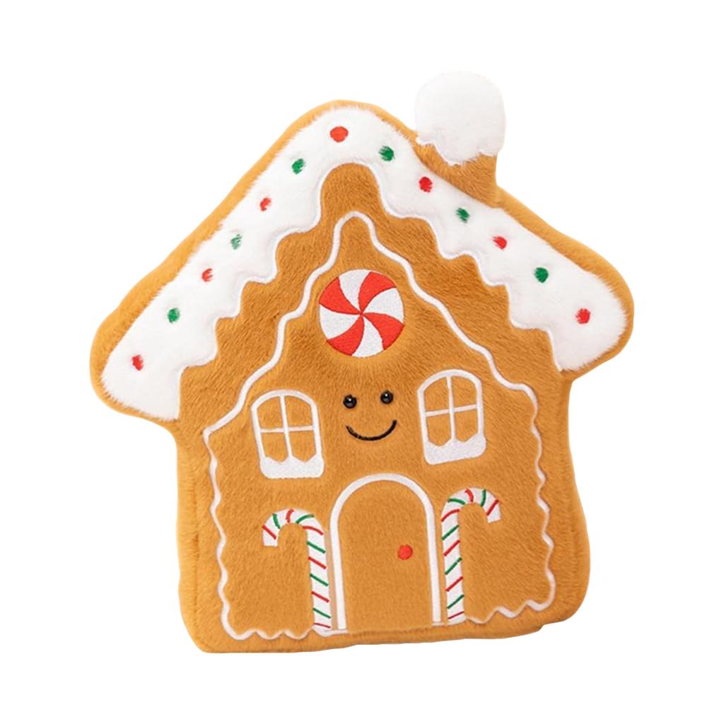 Christmas Cookie Man Pillow, Comfortable Cookie Shaped Sofa Pillow, Christmas Decoration, Suitable For Living Room, Bed, Holiday Decoration Gift