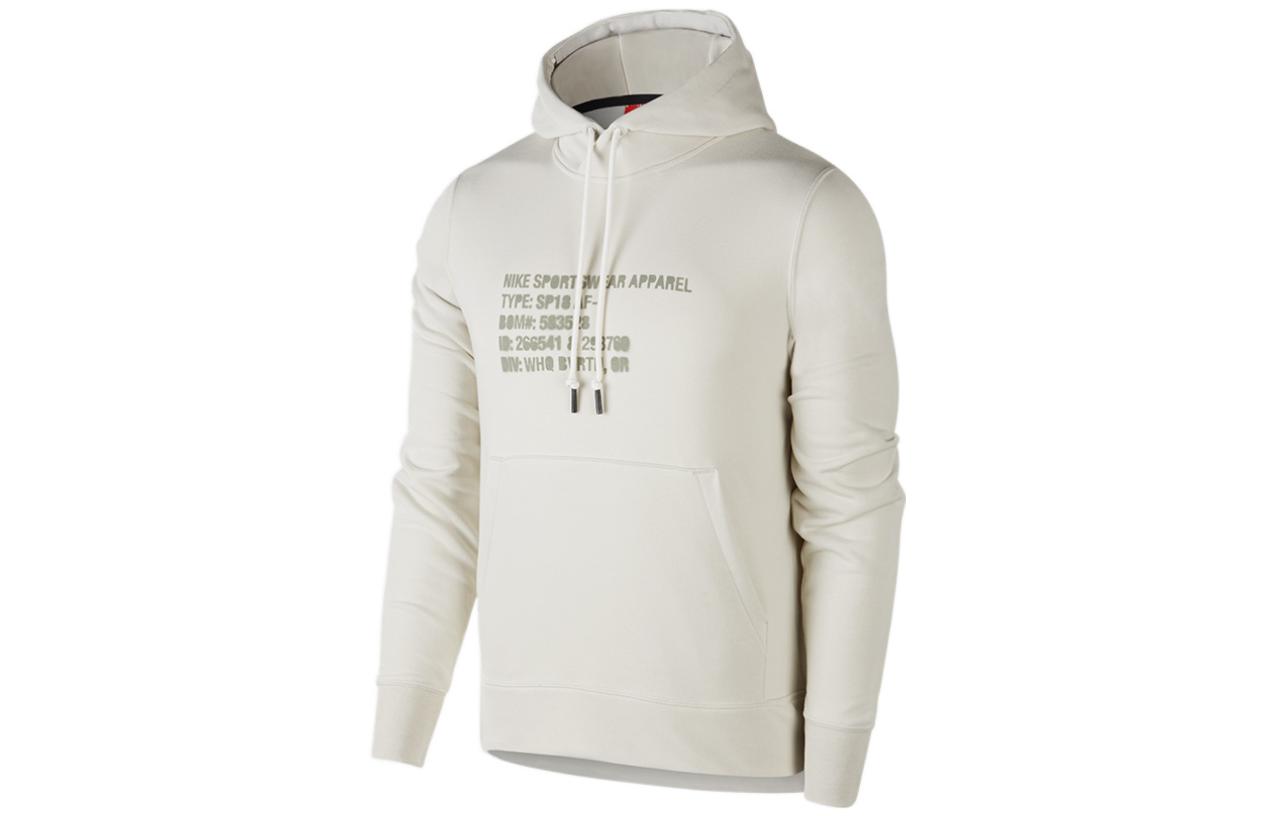 Nike Sweatshirts Heren Wit Met Capuchon Matig Normaal AH2021-072 M