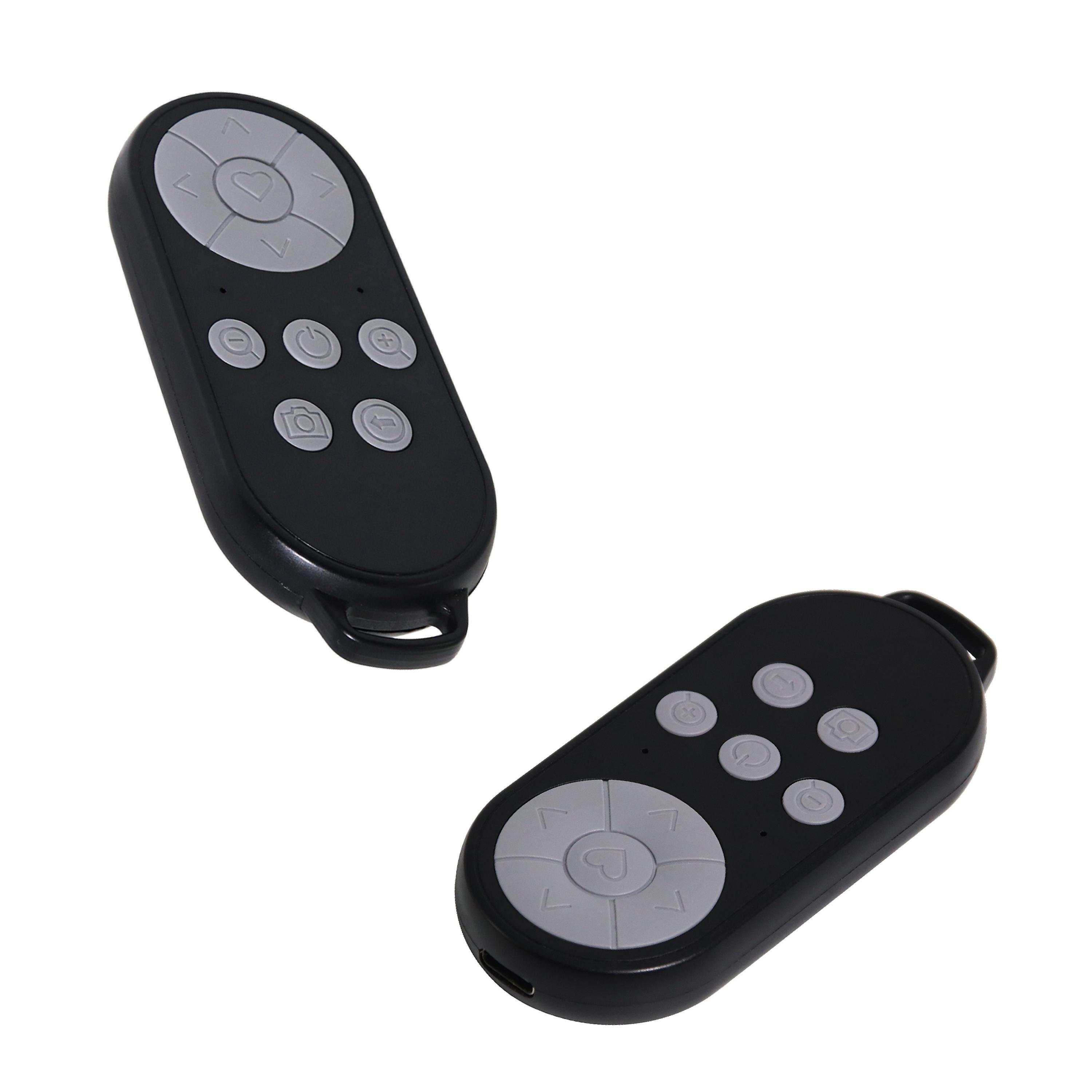 Flexible Rechargeable Selfie Stick & Remote Shutter for Phone Camera Wireless Bluetooth Remote Control for Mobile Universal