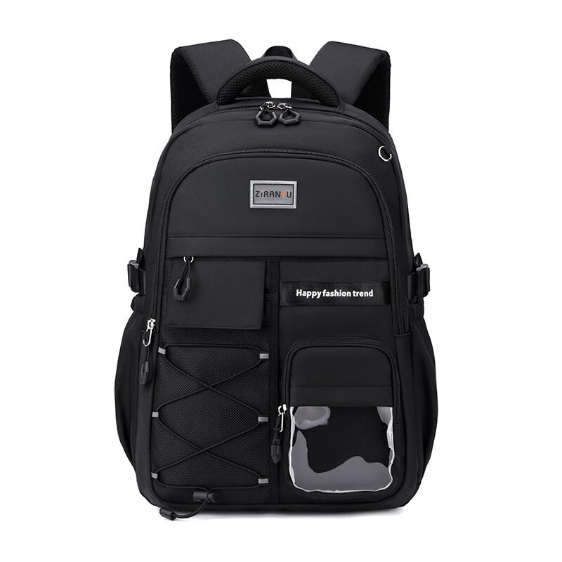 

ZIRANYU Load-Reducing Spine-Protecting School Backpack