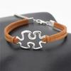 Fashion Antique Silver Color Autism Awareness Charms Jigsaw Puzzle Piece Bracelets for Women Men Autism Symbol Jewelry