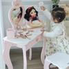 Children's Princess Makeup Table Set: Wooden Pretend Play Toy for Girls