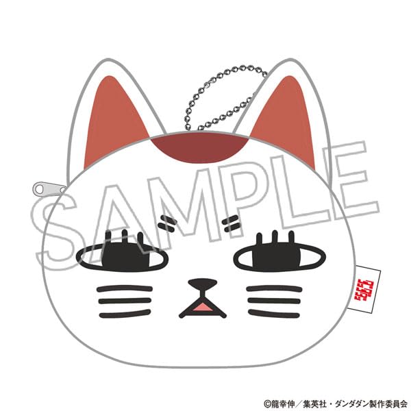 TV anime Dandadan plush pouch Turbo Baba (beckoning cat) droopy eyes
