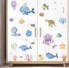 Umely Wall Stickers for Height Glass Sea Wallpaper Stickers Kids' Rooms, Chart, Animals, Giraffe, Creatures, Nursery, Jellyfish, Kindergarten, Boys,