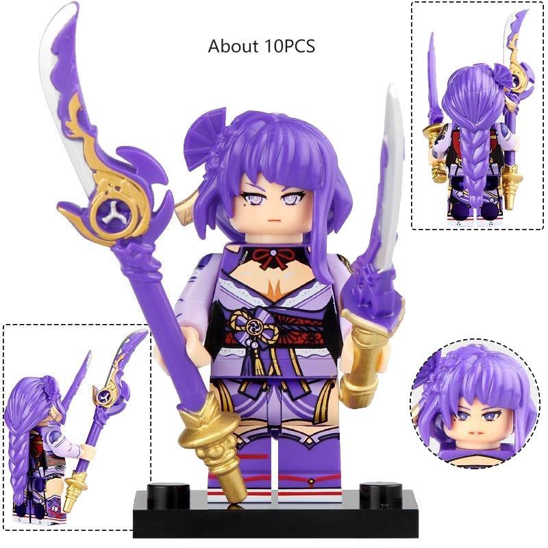 Original Genshin Impact Figur MOC Bausteinspielzeug für Kinder