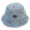 Universal Chemistry Red Heart Light Denim Bucket Hat