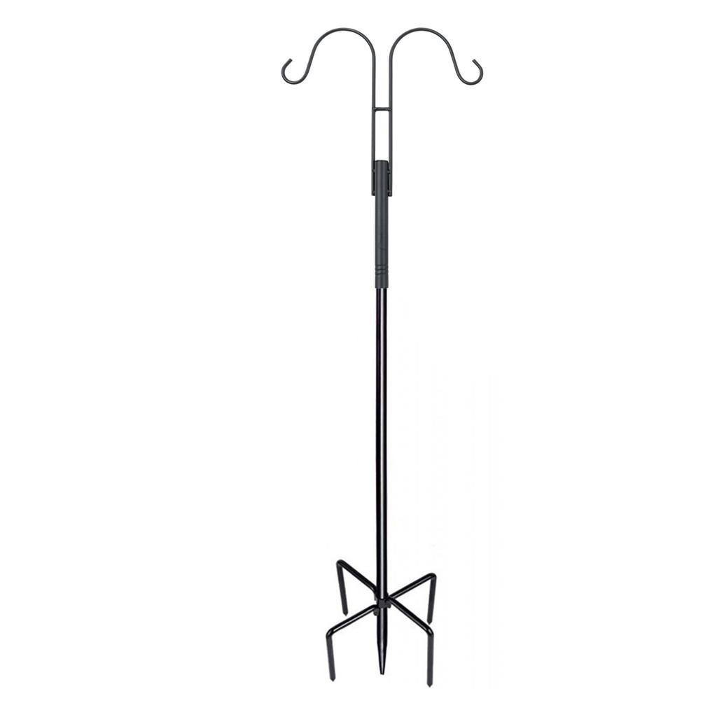 Wild Bird Feeding Stand with Hook for Garden Outdoor Decors Bird Bath Bird Feeding Station Hanging Bird Feeder