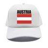 Cappellino da Baseball Bandiera Austriaca Fresco Estivo Unisex Rete Traspirante Cappello per Fan del Paese Cappellino Trucker Unisex Cappellini in Rete Traspirante per Esterno