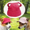 Dog Baseball Adjustable, Comfortable, with Ear Holes, Outdoor Sun Protection Supplies