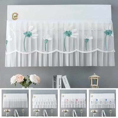 1PC Prevent Direct Blowing Hanging Dust Cover Washable Wind Shield Curtain Textil Protective Bag AC Covers Air Conditioner