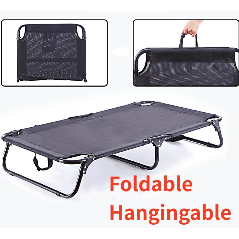 Dog Bed Foldable Dog Beds for Large Dogs Outdoor Camping House Breathable Dogs Bed Summer Off Ground Pet Sofa Beds Mats Pet Nest