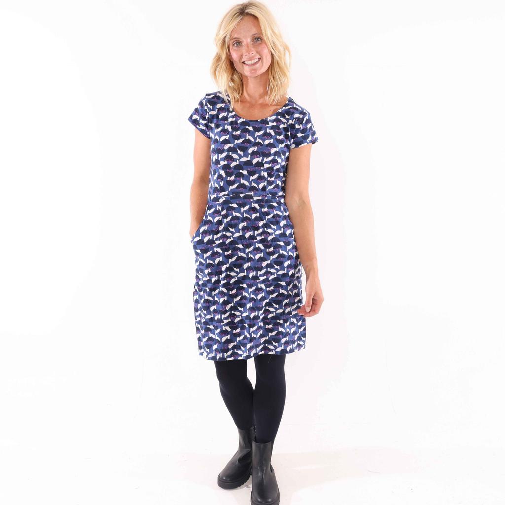 Lazy Jacks Womens/Ladies Stem Capped Sleeved Dress