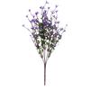 Simulation Artificial 5-Fork Plum Blossom Green Plant Fake Flower Small Fresh Lilac Home Outdoor Decoration