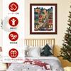 MEATRN 505-Piece Jigsaw Puzzle, Wooden Christmas Puzzle (34.5 X 45.2cm), 3mm Thick, Transformable, for Kids and Adults, Family-Friendly Christmas