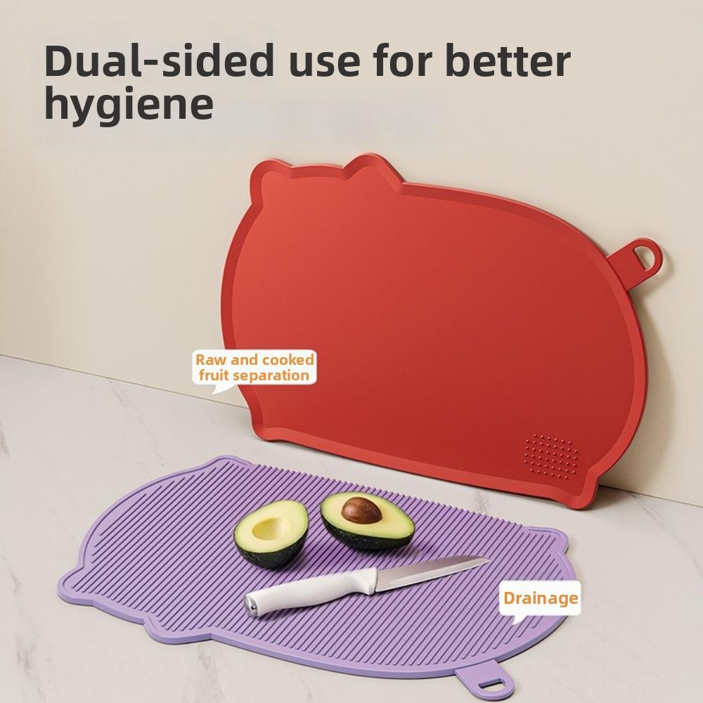 Double-Sided Chopping Board Non-Slip Chopping Block Kitchen Tools Fruit Cutting Board  Restaurant
