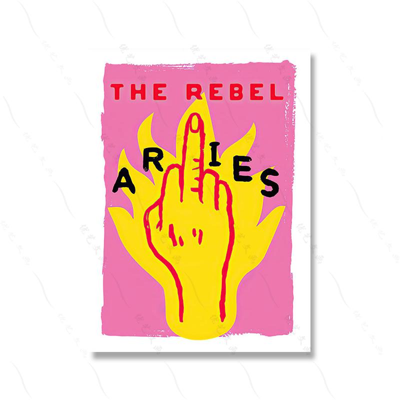 

Созвездие леопарда антилопы абстрактный голубь настенная живопись на холсте скандинавский постер с принтом картина для гостиной, спальни, домашнего декора 21x30cm No Framed