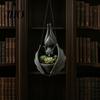 Gothic Flower Pot Bat Shaped Hanging Planter, Plant for Indoor Outdoor Garden Distinctive Landscaping Holder Wall Decor, Unique Wing Flowerpot