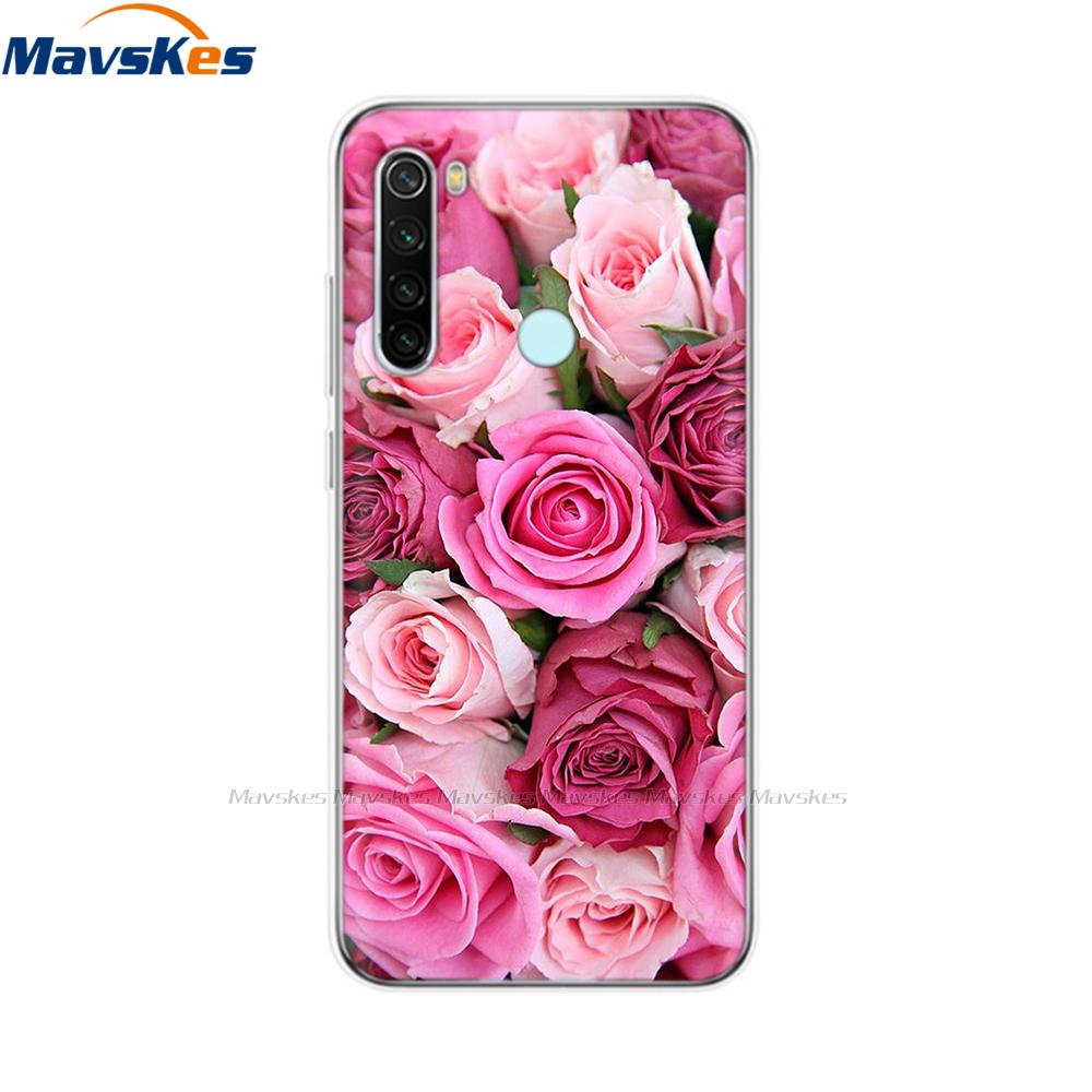 Phone Case for Xiaomi Redmi Note 8T Case 6.3" Silicon Soft TPU Back Cover for Redmi Note 8 8T Note8 Pro Case Protect Shell Coque