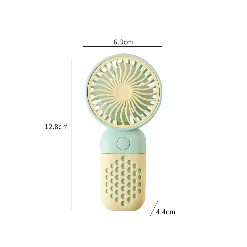 Motorcycle Portable Mini Fan Handheld Fan Lightweight Handy Fan Pocket Size Low Noise Small Electric Student Gift Outdoor Amagi