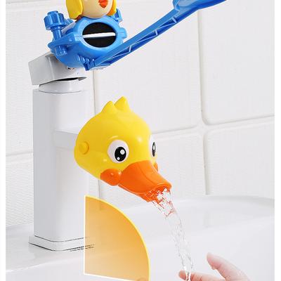 Faucet Extender Lengthened Cartoon Cute Children Baby Kids Wash Hands Splash-proof Sink Water Guide Sink