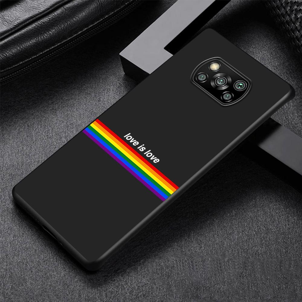 

Чохол для телефону Gay Lesbian Lgbt Given для Xiaomi Poco X3 NFC M3 X4 Pocophone F1 M4 Pro F3 GT Soft Silicone Black Cover Shell Xiaomi Mi 11T 5G