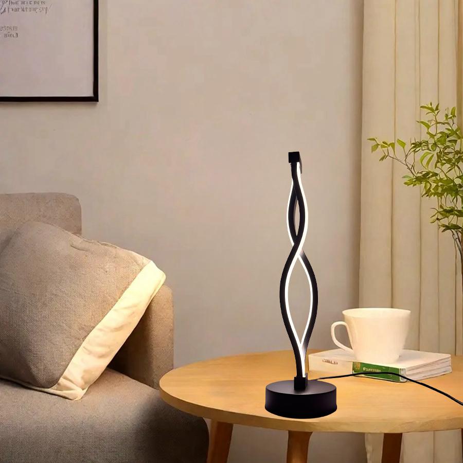 1Pcs USB Nordic Lamp Bedroom Bedside Lamp Minimalist Creative Personality Artistic Atmosphere Lamp