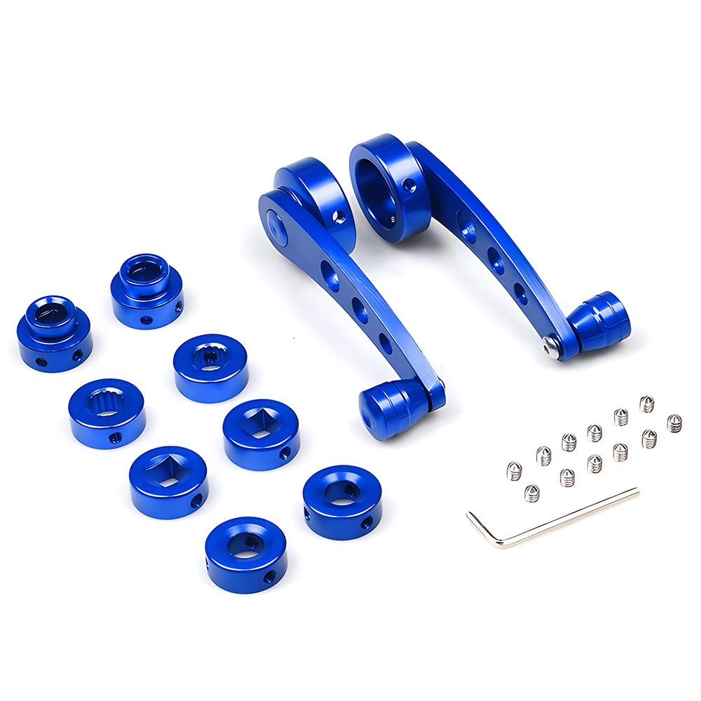 Universal Aluminum Alloy Car Window Handle Winder Riser Replacement Crank Window Accessories for Vehicle