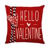 Valentine's Day Pillow Cover Love Pillow Sofa Decoration Pillow Festive Headboard Cushion Cover
