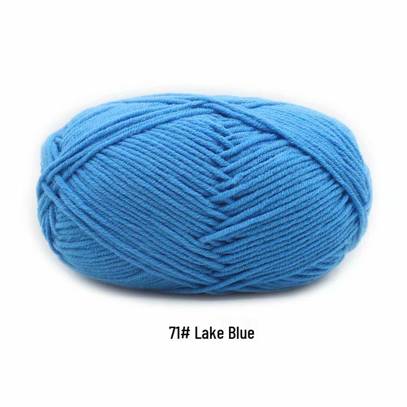 Medium Thick Handmade Cotton Baby Yarn for Knitting, Crochet, and DIY Projects