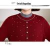 Neues Baby von Mama: Herbst/Winter Strick-Samt Basis-Pullover - Vielseitig, Warm und Stilvoll für Damen