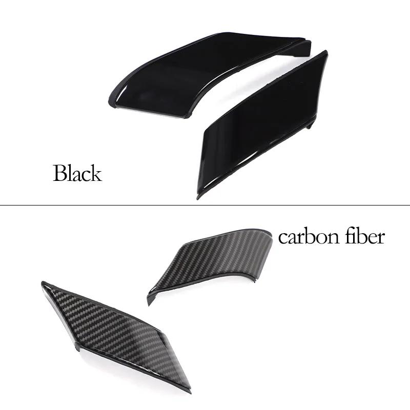 2Pcs For Toyota Land Cruiser Prado J250 LC250 2025 2025 Glossy Black A-Pillar Front Triangle Molding Trim Cover Car Accessories