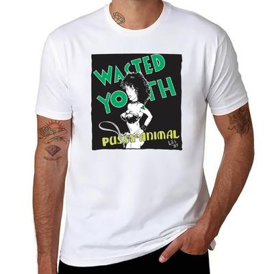 Pour ANIMAL t-shirts imprimés WASTED PUSSY homme hommes T-Shirt pour homme YOUTH t-shirts t t
