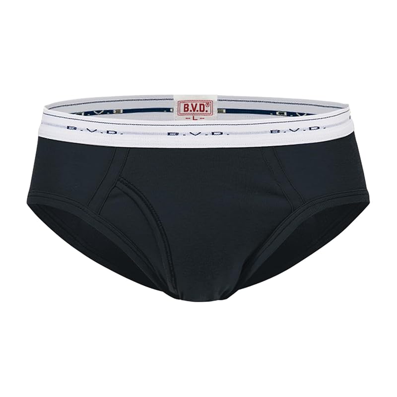 

[B.B.D.] briefs GOLD gold bikini briefs 100% cotton Plain color cotton BVD men s G031A black 2