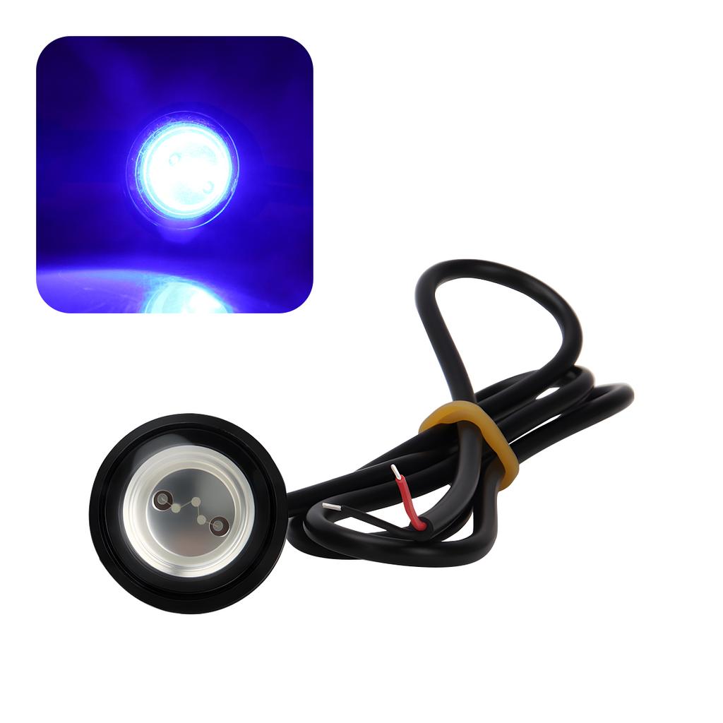 2PCS Motorcycle LED Eagle Eye Spotlight Lamp 10-32V Fog Lamp High Power 3W Headlight Driving Light for Car Motor Accessories