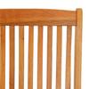 Folding Garden Chairs 2 pcs Solid Eucalyptus Wood