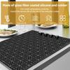 Induction Cooktop Protector Mat Nonslip Induction Protector Heat Resistant Magnetic Induction Stove Cover for Home Kitchen