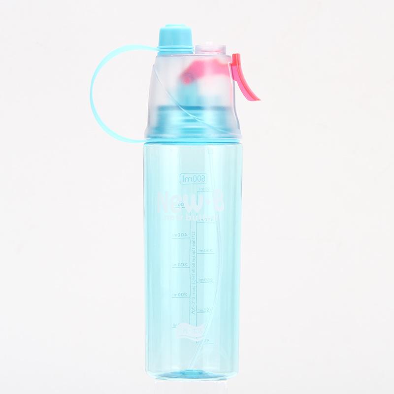 600ml Sports Water Bottle Can Drink Spray Water Bottle Portable Leakproof For Travel Climbing Outdoor Gym Sport Bottles