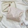 Korean Small Fresh Floral Makeup Bag - Large Capacity Travel Cosmetics Organizer