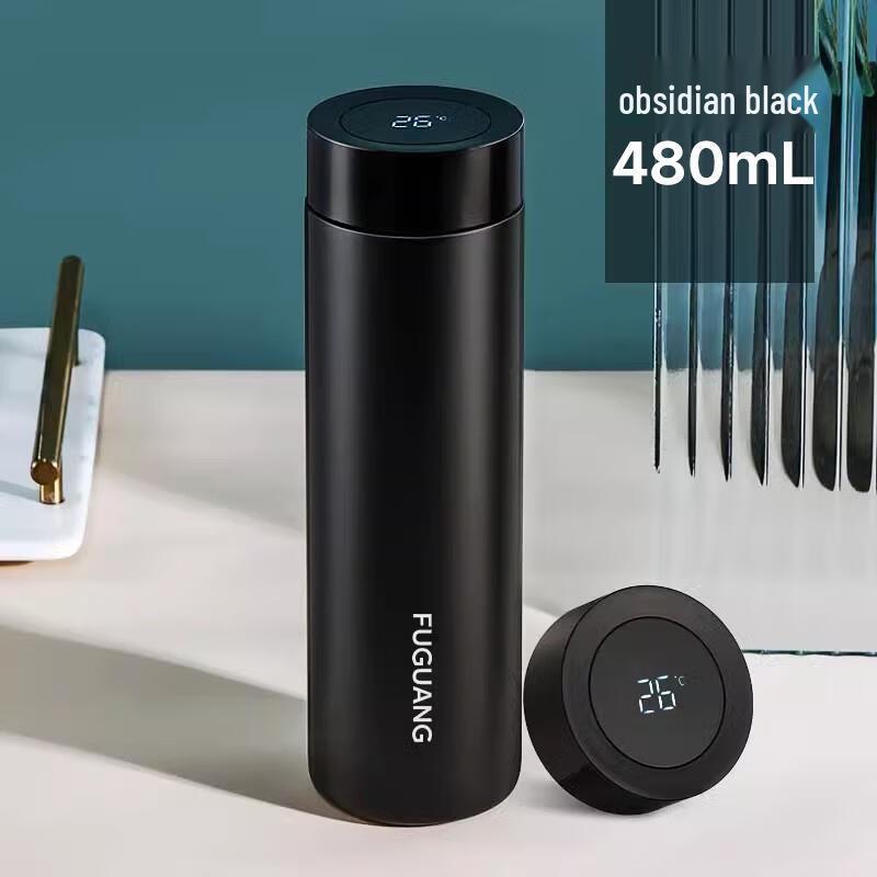 Fuguan Smart Temperature Display Vacuum Insulated Tea Thermos