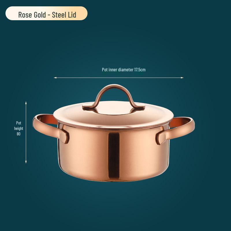 Stainless Steel Single-Person Hot Pot with Alcohol Stove - Portable Self-Service Shabu-Shabu for Home or Restaurant Use