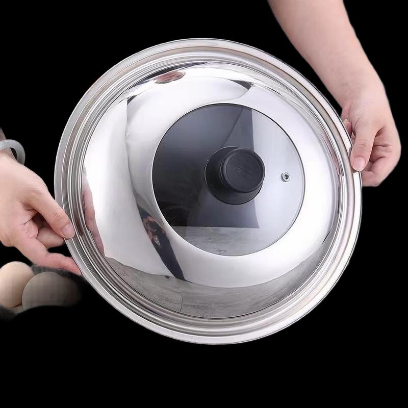 Lilang Stainless Steel Transparent Pot Lid